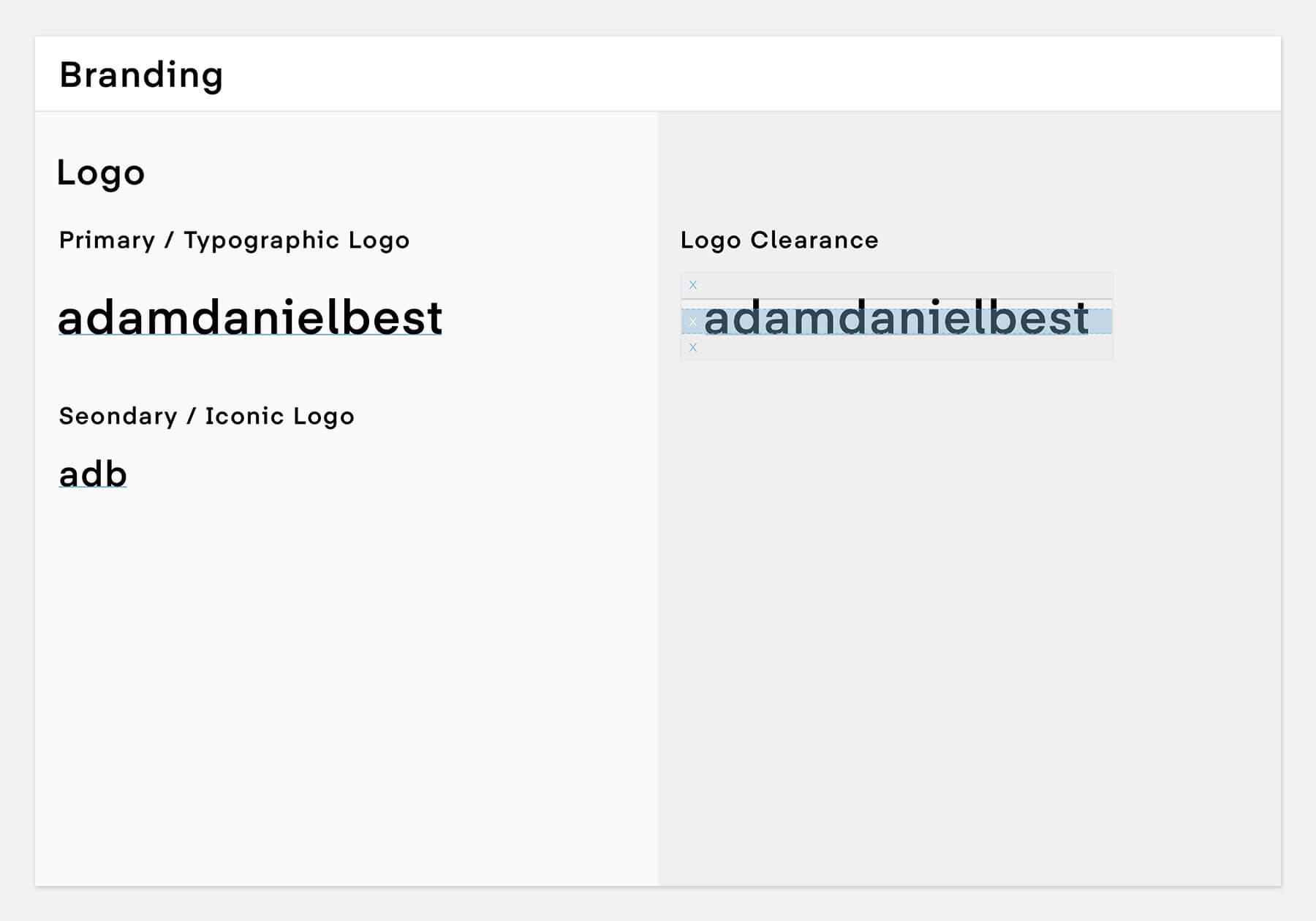 adamdanielbest Design System Branding