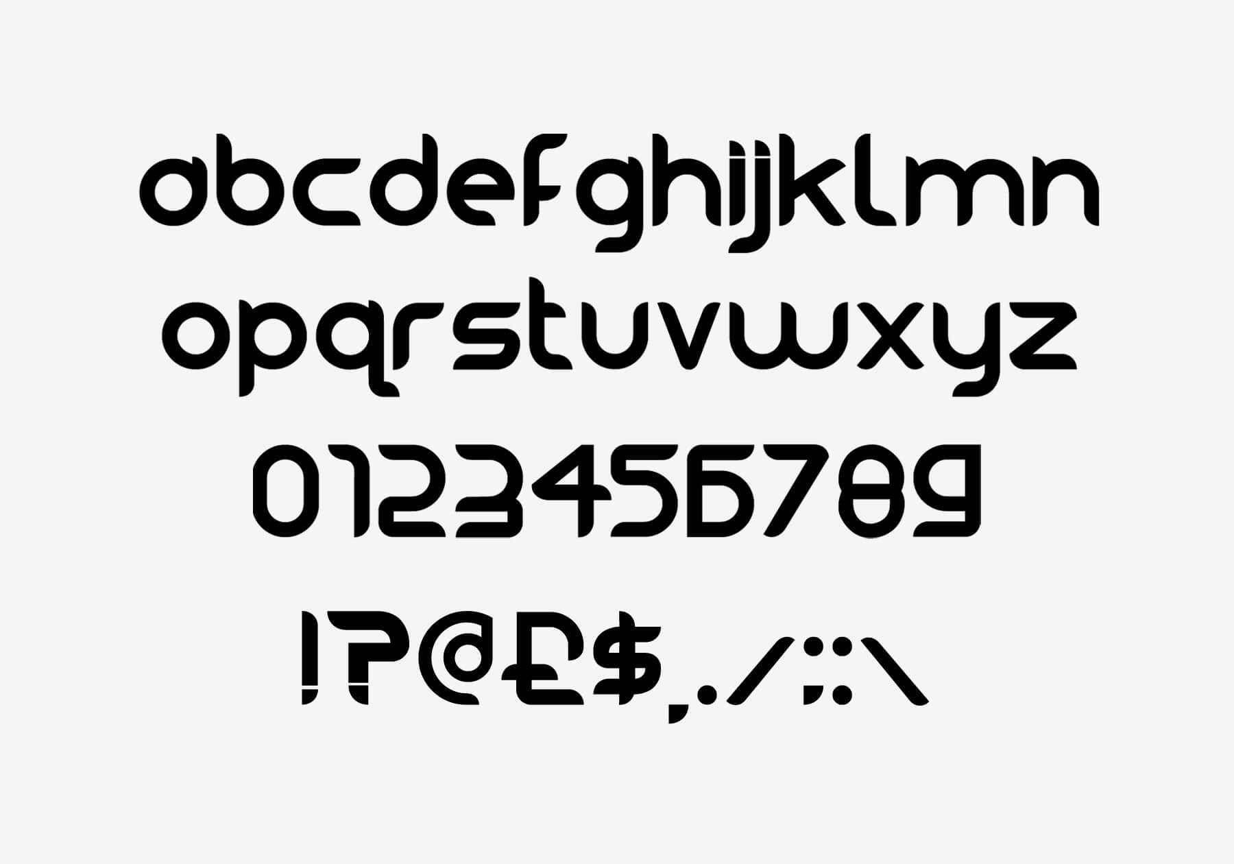 Dreamhand Font Glyphs